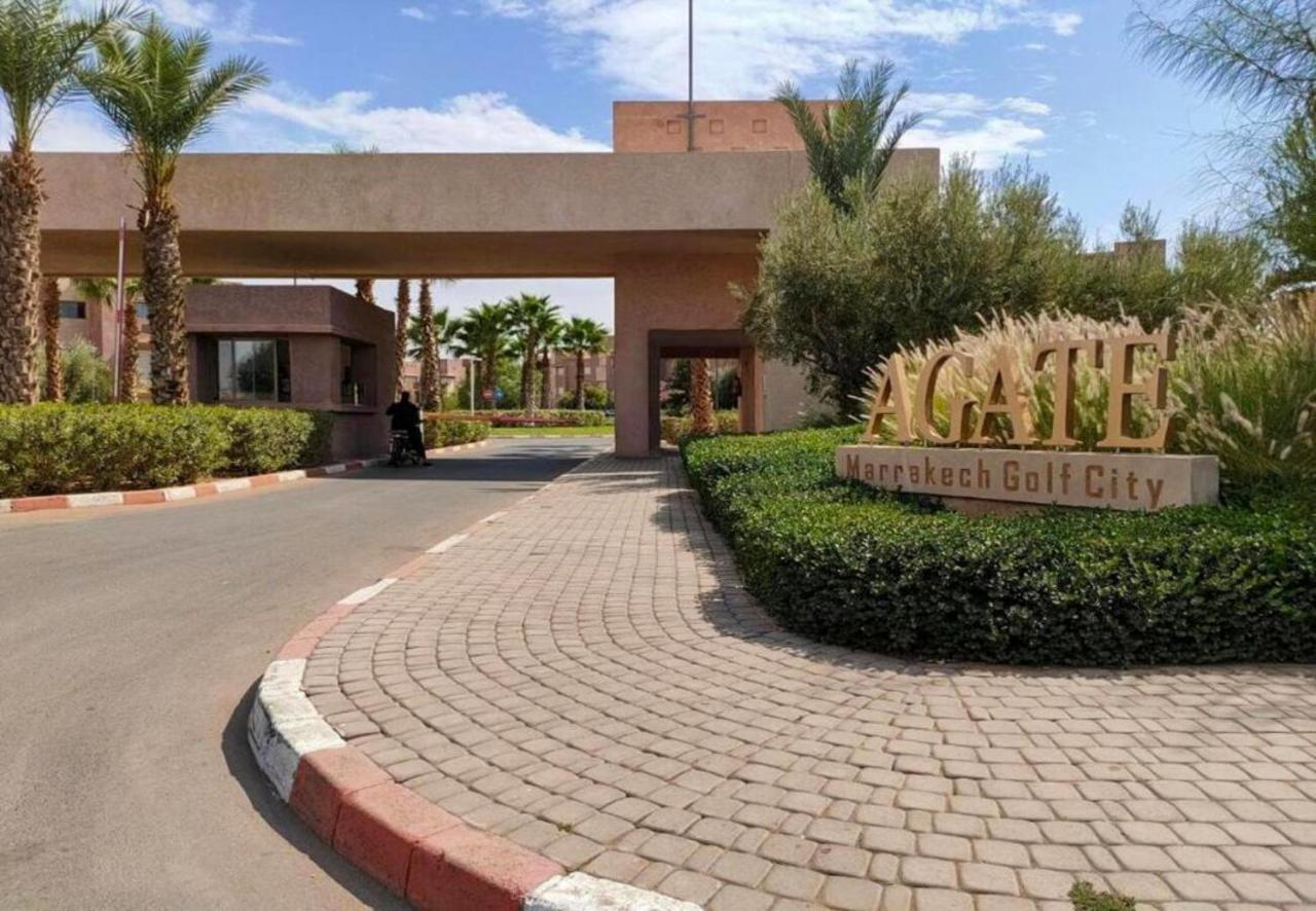 Appartement Prestigia Golf City Marrakech - Porte Agate - Gated Community Rez-De-Jardin Marrakesz Zewnętrze zdjęcie